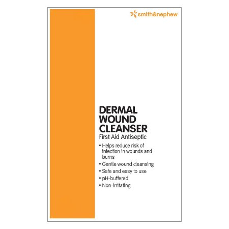 dermal wound cleanser nontoxic nonirritating antiseptic spray 8 oz bottle 0 wound cleanser mk684173ea