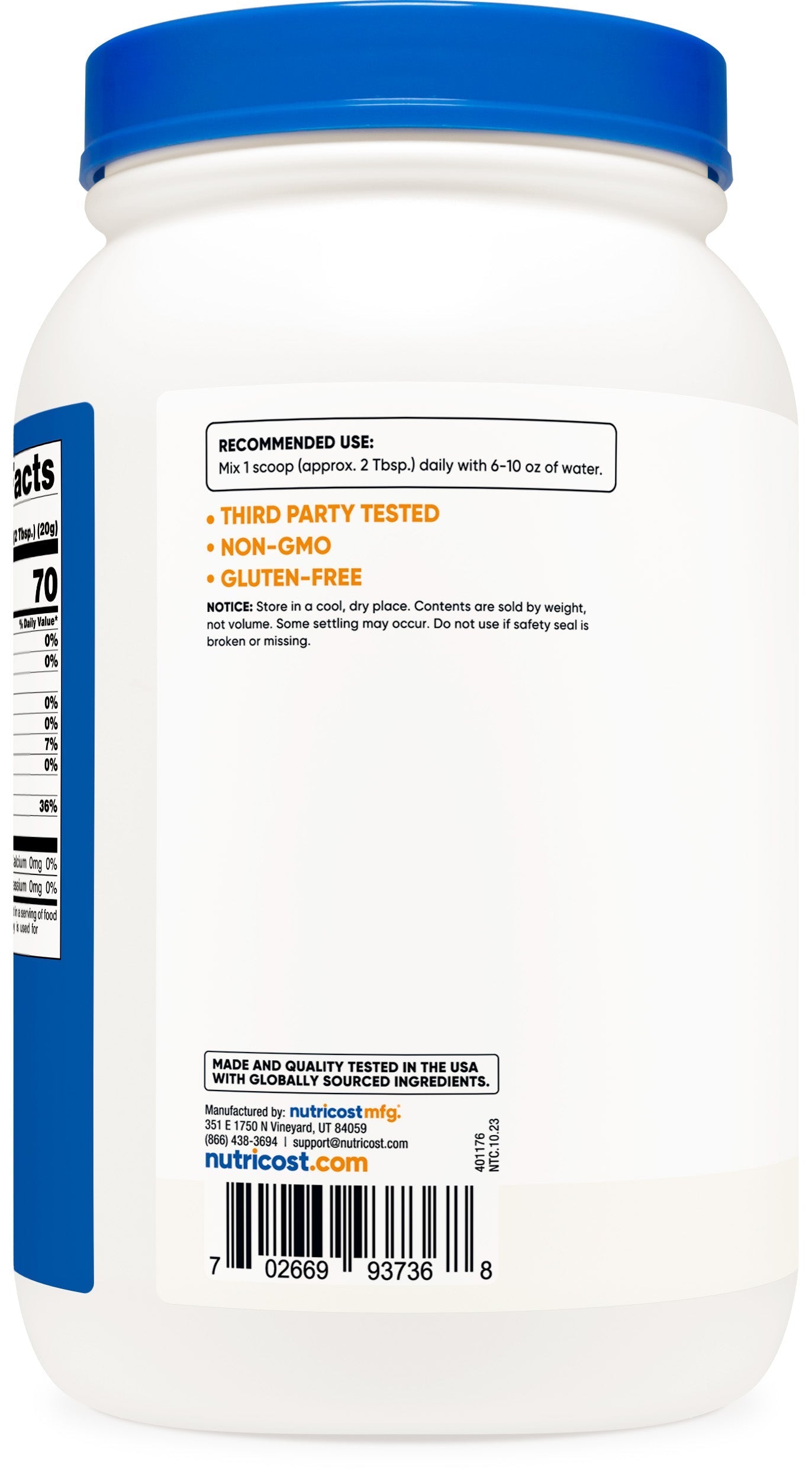 Dextrose Powder 5 LBS   Non Gmo, Gluten Free Supplement