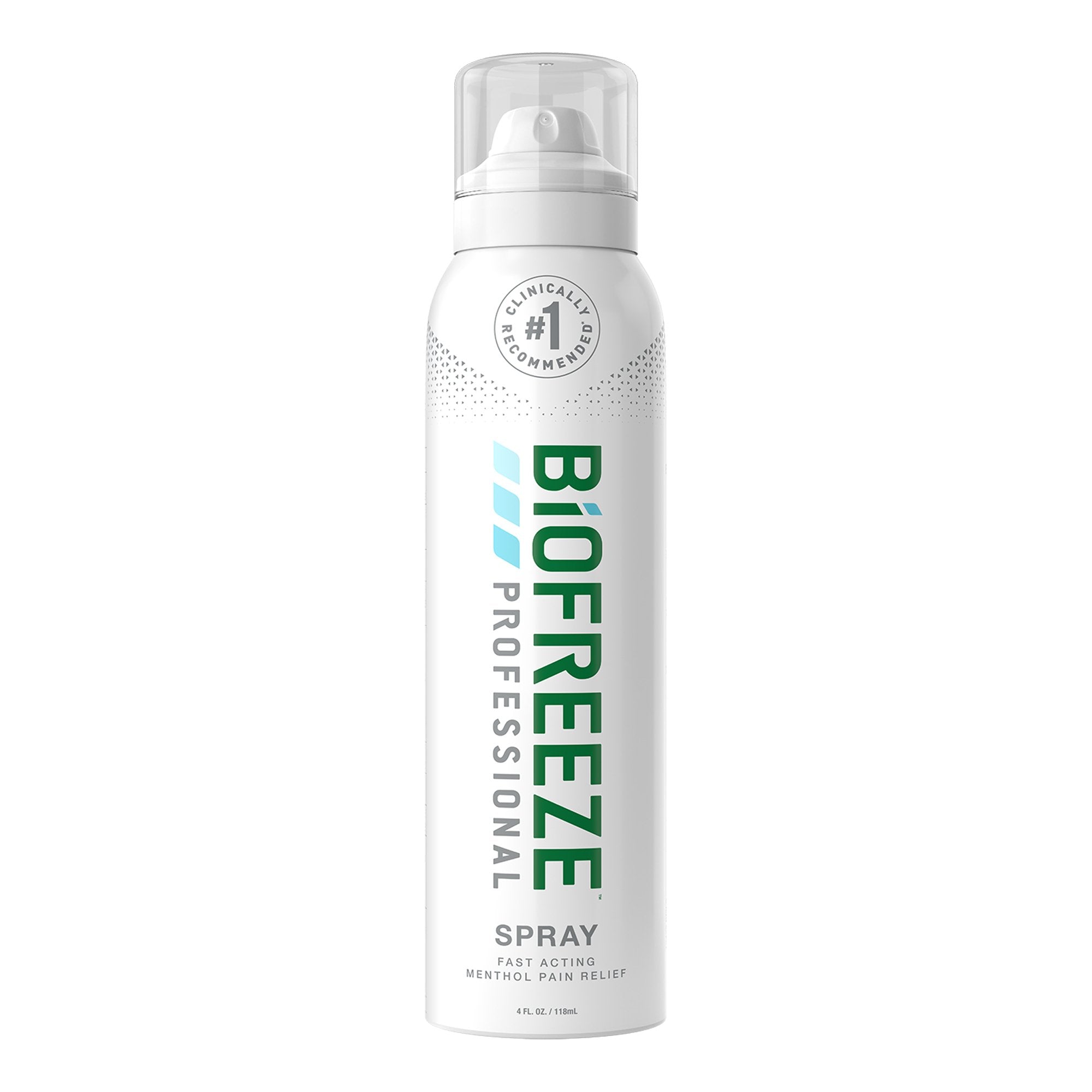 Topical Pain Relief Biofreeze Professional 360° 10.5% Strength Menthol Spray 4 oz., Packaging Type- Box