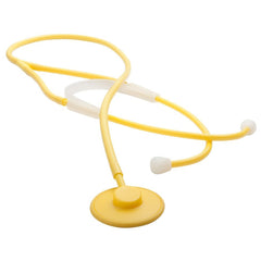 Disposable Stethoscope Proscope 665 Yellow 1 Tube 21 Inch Tube Single Sided Chestpiece