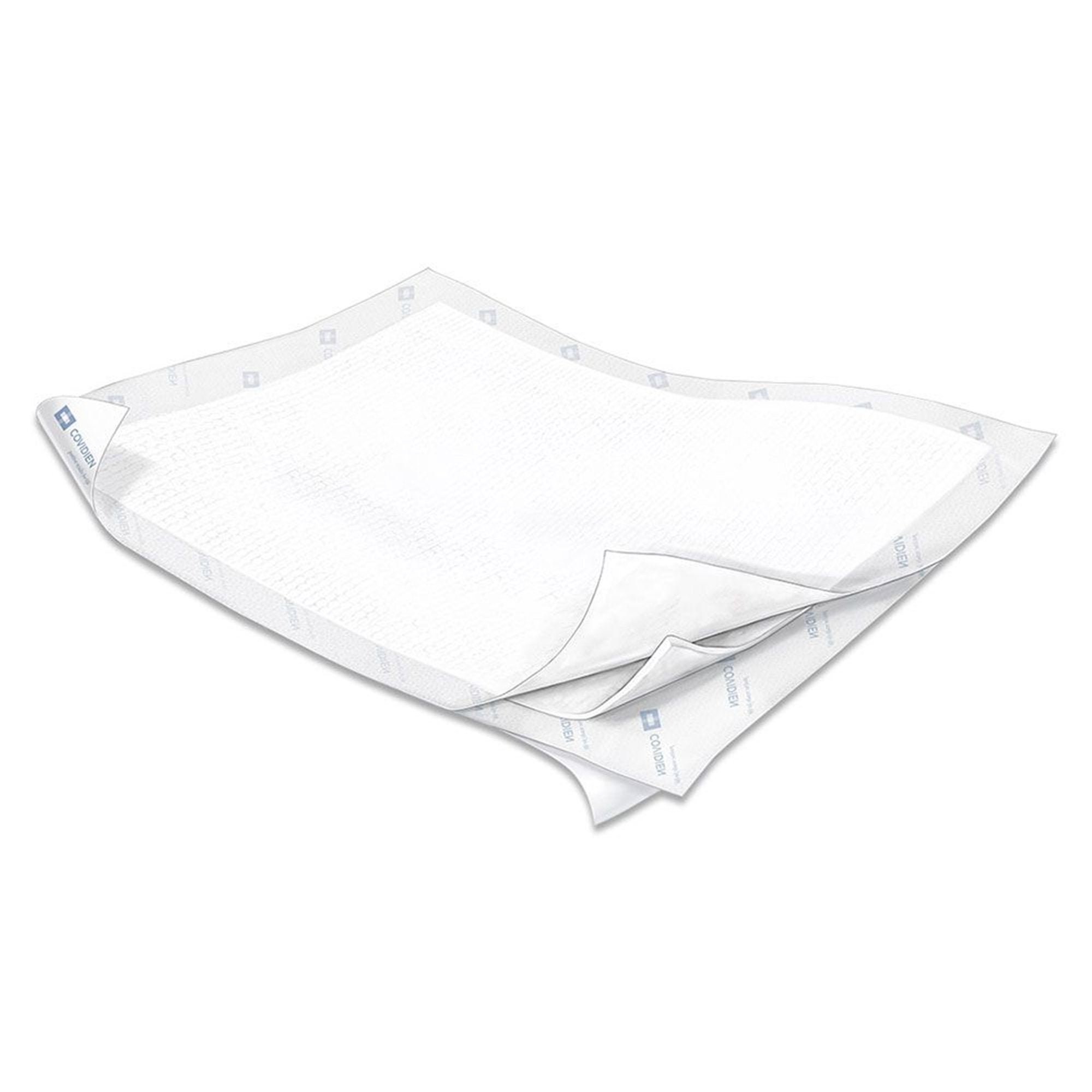 Disposable Underpad Wings Quilted Premium MVP 30 X 36 Inch Airlaid Heavy Absorbency