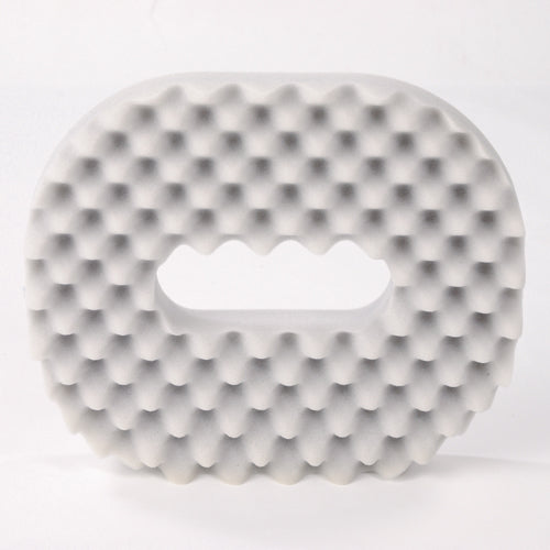 Donut Cushion  Convoluted Red Plaid 16  By Alex Ortho   All Care Store