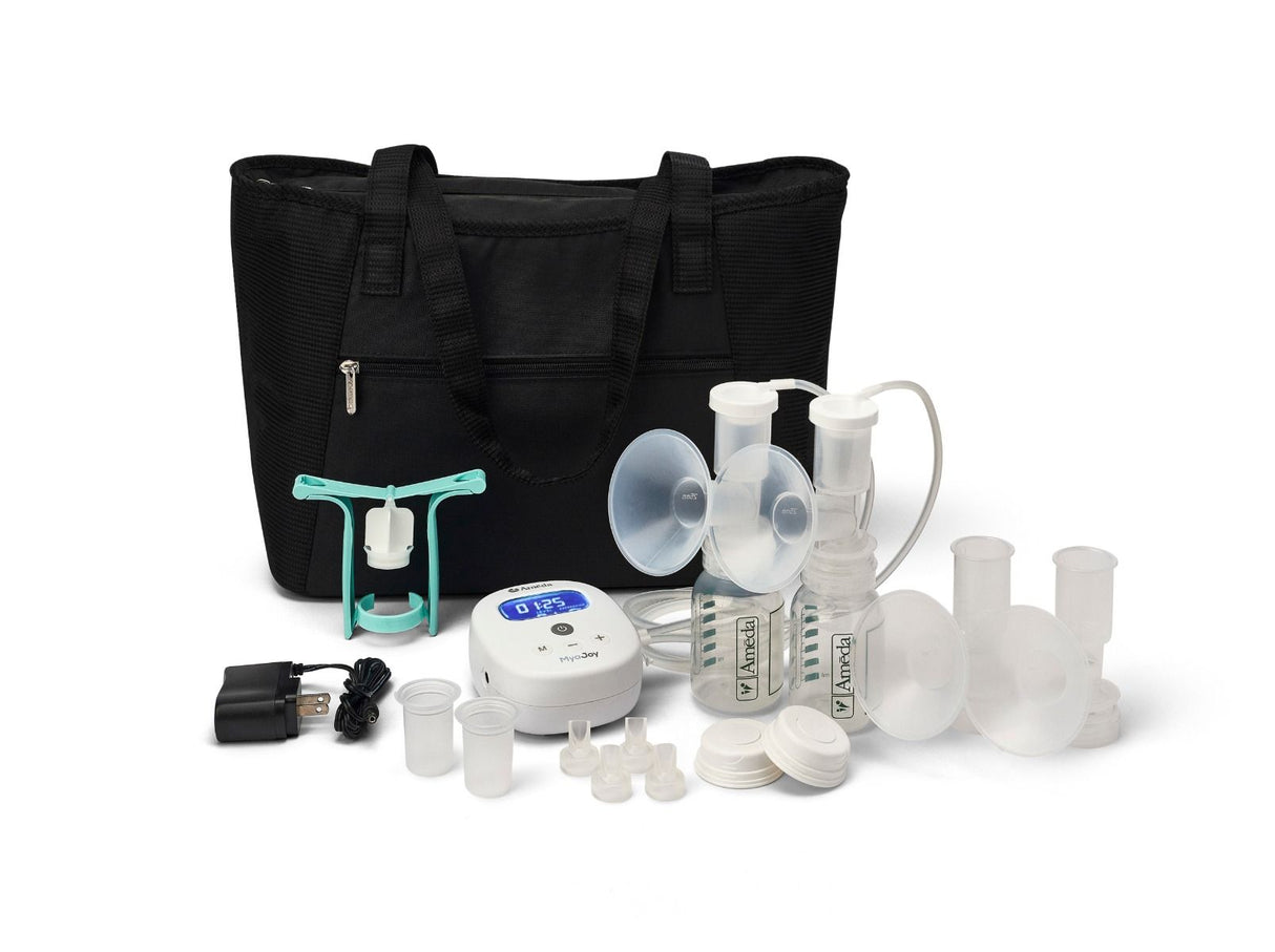 double electric breast pump kit ameda mya joy plus deluxe