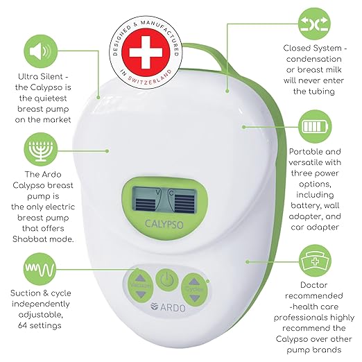 double electric breast pump kit calypso to go