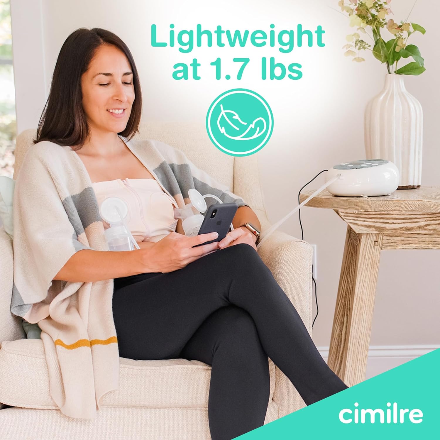 double electric breast pump kit cimilre s6