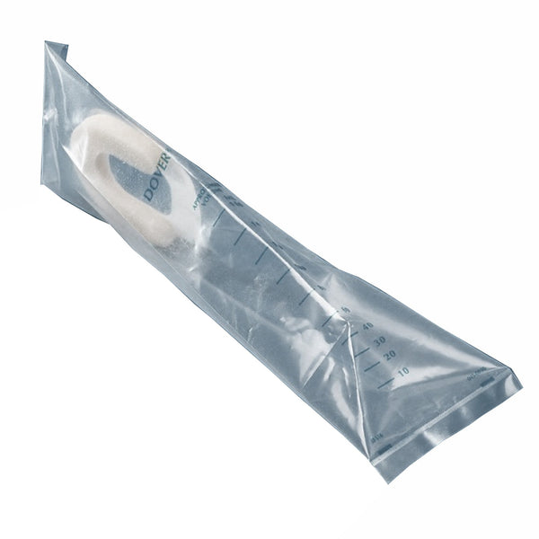 Pediatric Urine Collection Bag Dover 100 mL (3.4 oz.) Adhesive Closure Unprinted Sterile