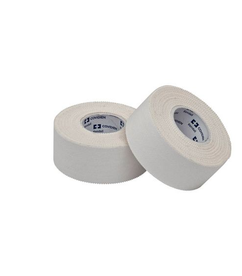 Waterproof Medical Tape Kendall White 1 Inch X 10 Yard Cloth NonSterile