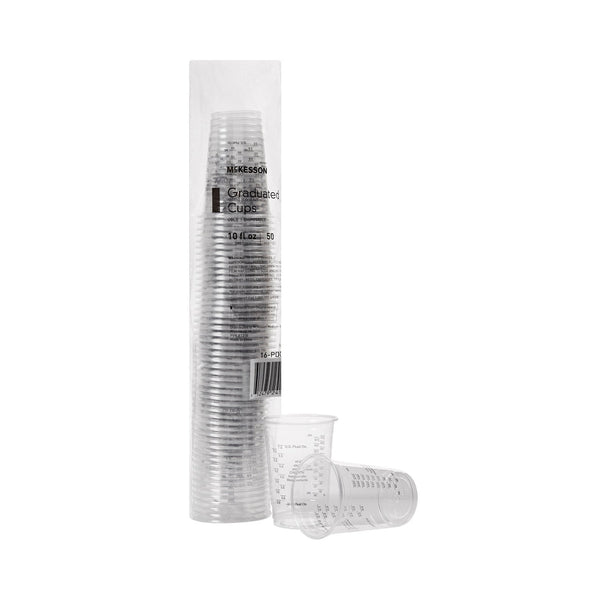 Drinking Cup McKesson 10 oz. Clear Polyethylene Disposable