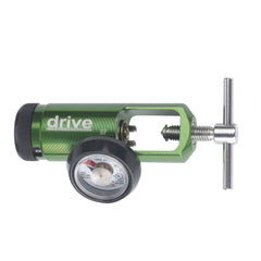Drive Mini Oxygen Regulator Click Style 0   15 LPM Barb Outlet CGA 870