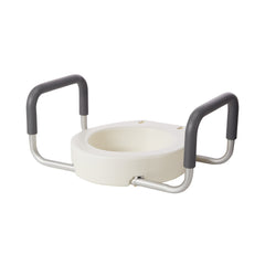 Raised Toilet Seat with Arms drive Premium 3 1/2 Inch Height Standard Round 300 lbs. Weight Capacity