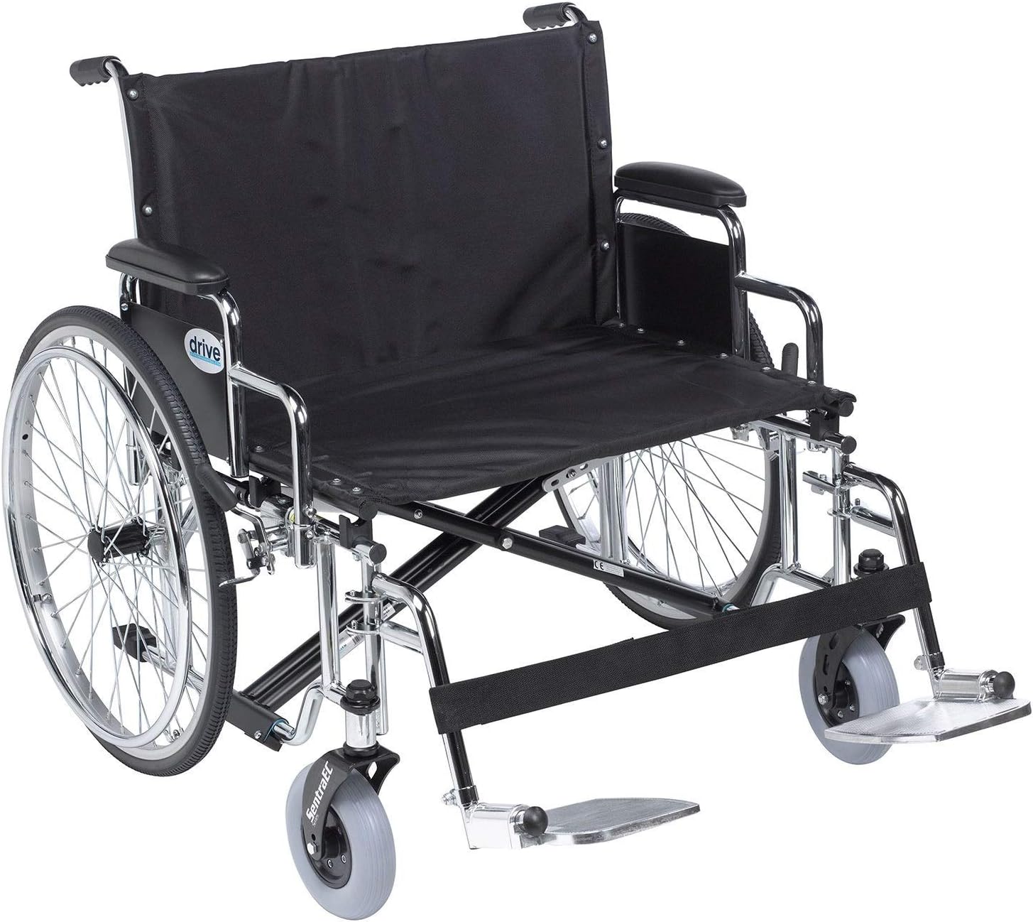 drive sentra heavy duty extra wide wheelchair 700 lb capacity