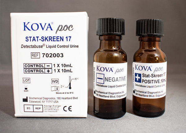 Drugs of Abuse Control Set Detectabuse Stat Skreen Positive Level / Negative Level 2 X 10 mL