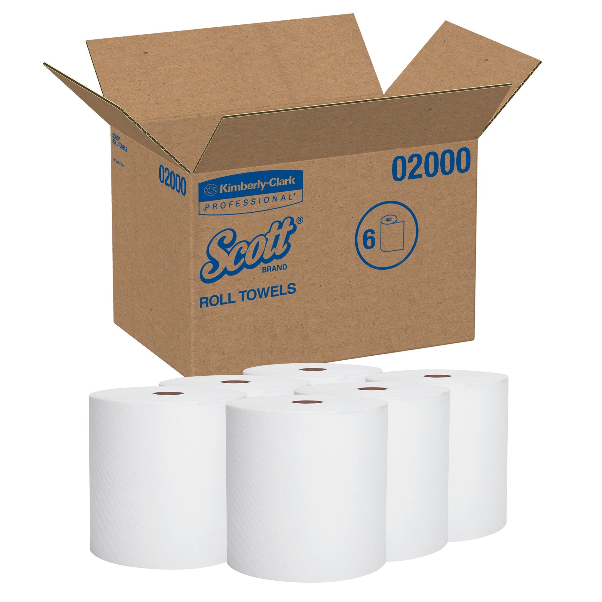 Paper Towel Scott Hardwound Roll 8 Inch X 950 Foot, Packaging Type- Case