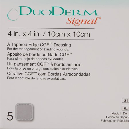 duoderm signal hydrocolloid dressing 4 x 4 inch duoderm signal hydrocolloid dressing mk426728ea