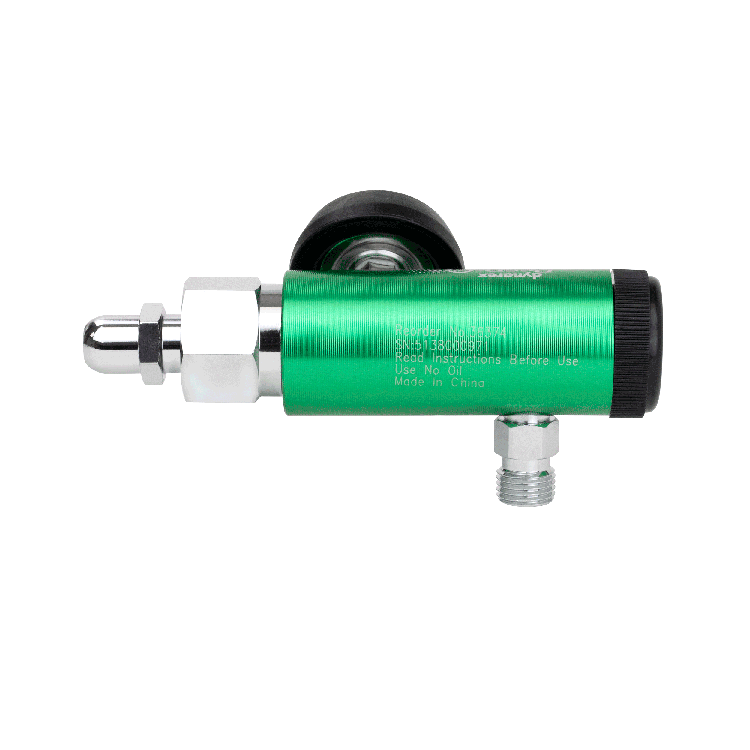 dynarex 36374 cga 540 style mini oxygen regulator 0 15 lpm