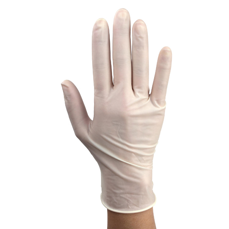 dynarex accutouch latex exam gloves powder free