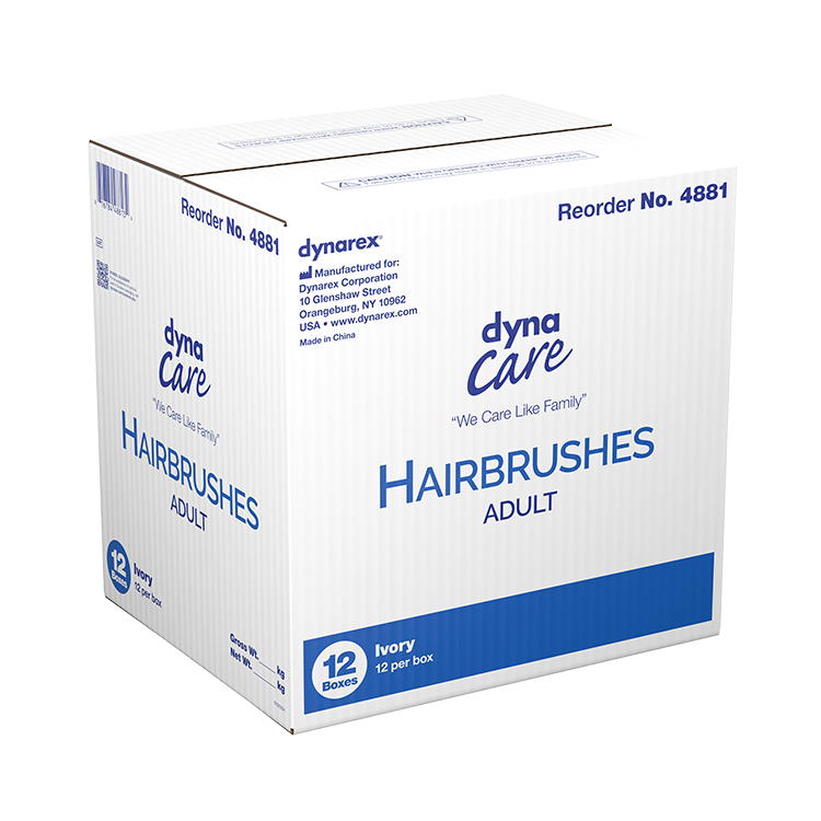 dynarex adult hairbrushes
