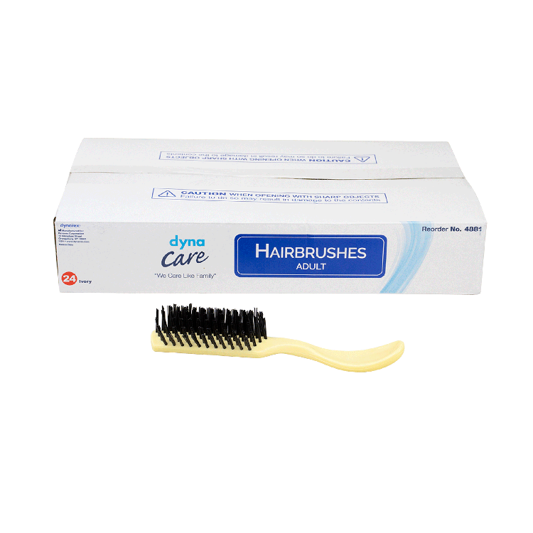 dynarex adult hairbrushes