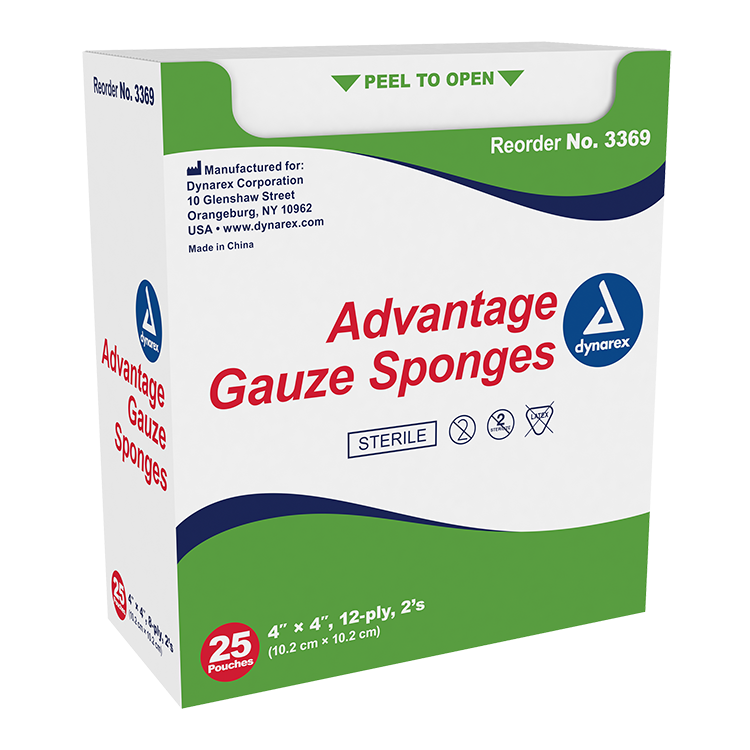 dynarex advantage surgical sponges sterile non sterile