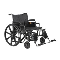 dynarex bariatric hd wheelchair w elr