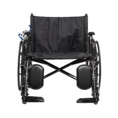 dynarex bariatric hd wheelchair w elr