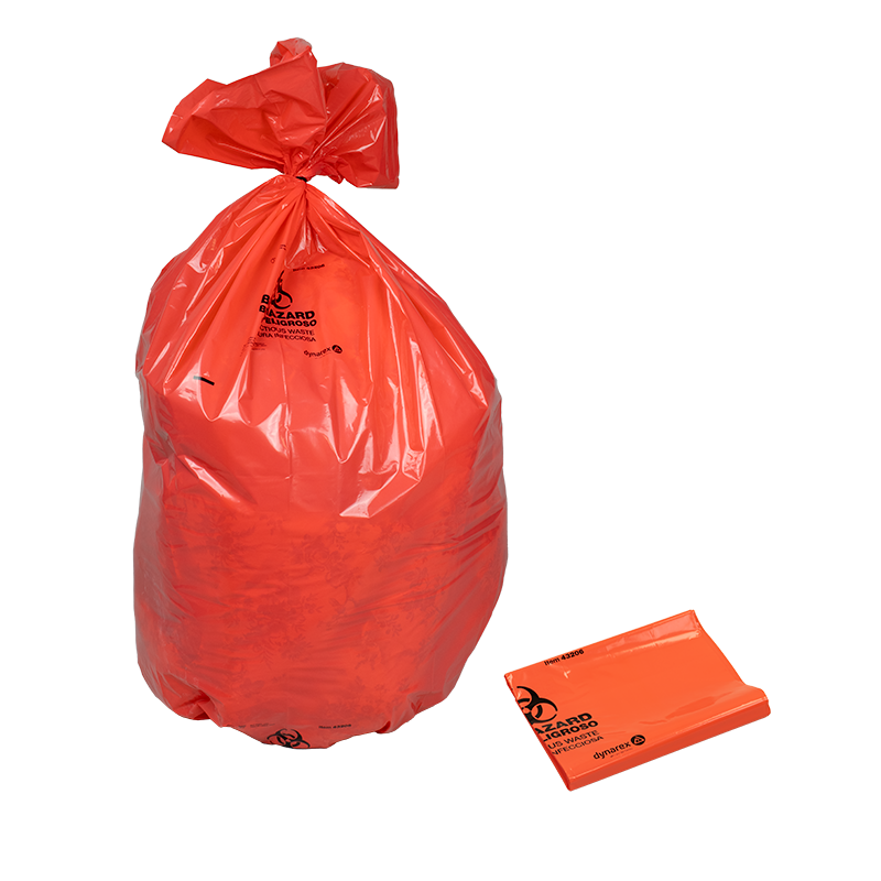 dynarex biohazard bags