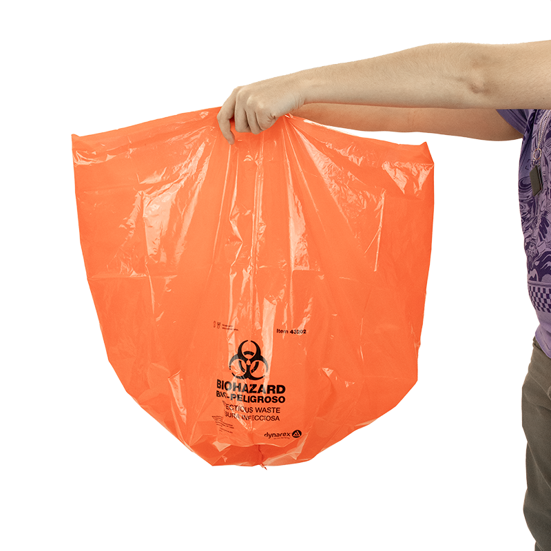 dynarex biohazard bags