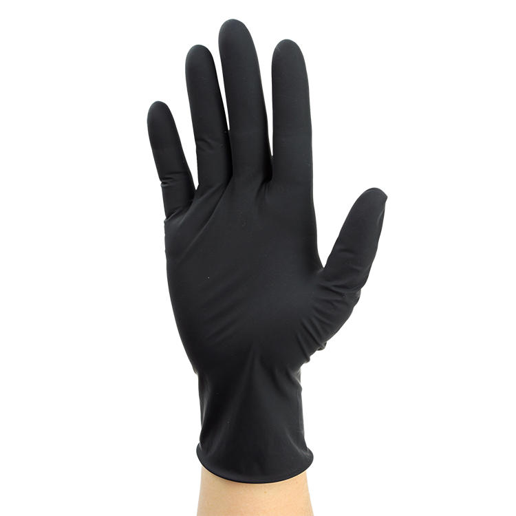 dynarex black arrow latex exam gloves powder free