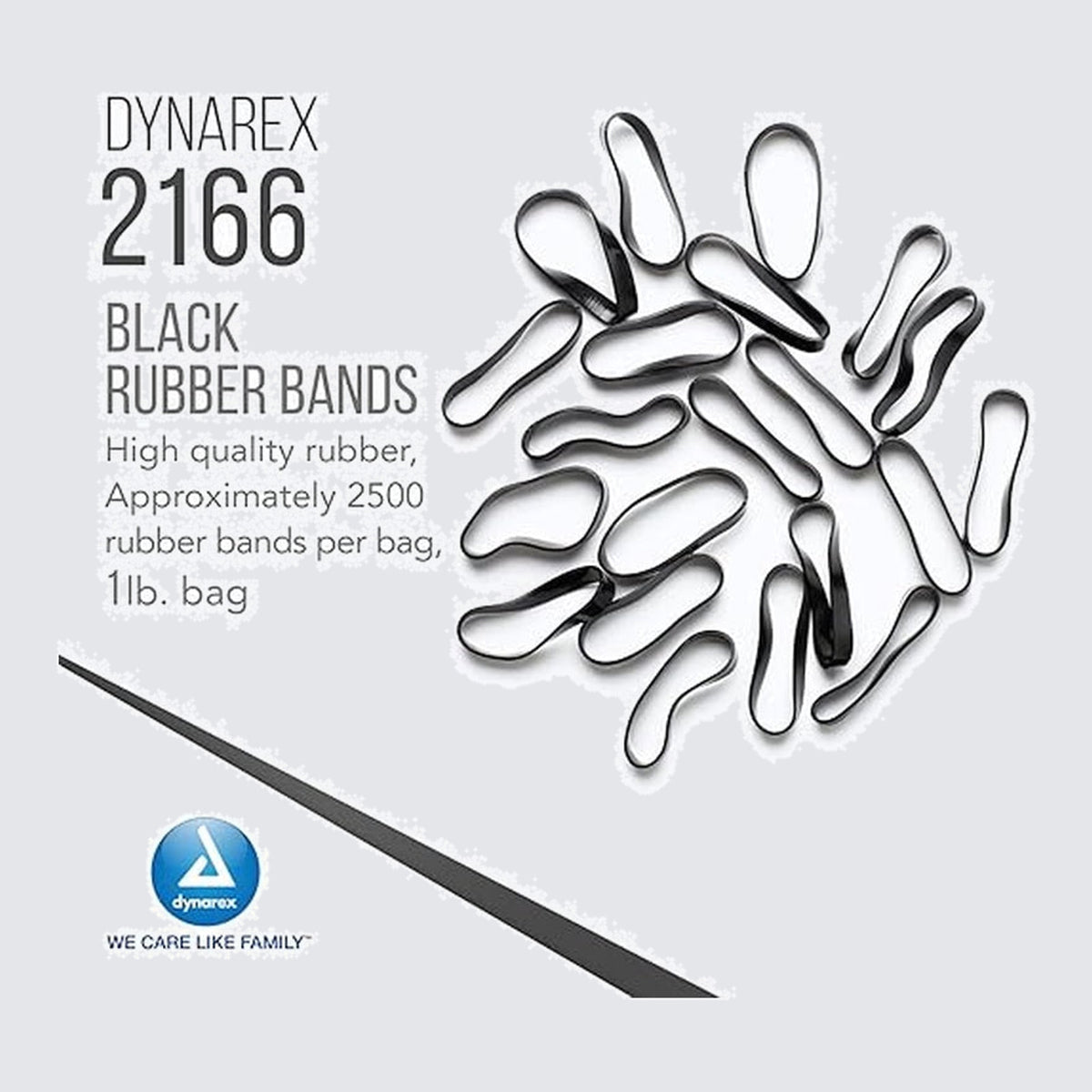 Dynarex Black Rubber Bands
