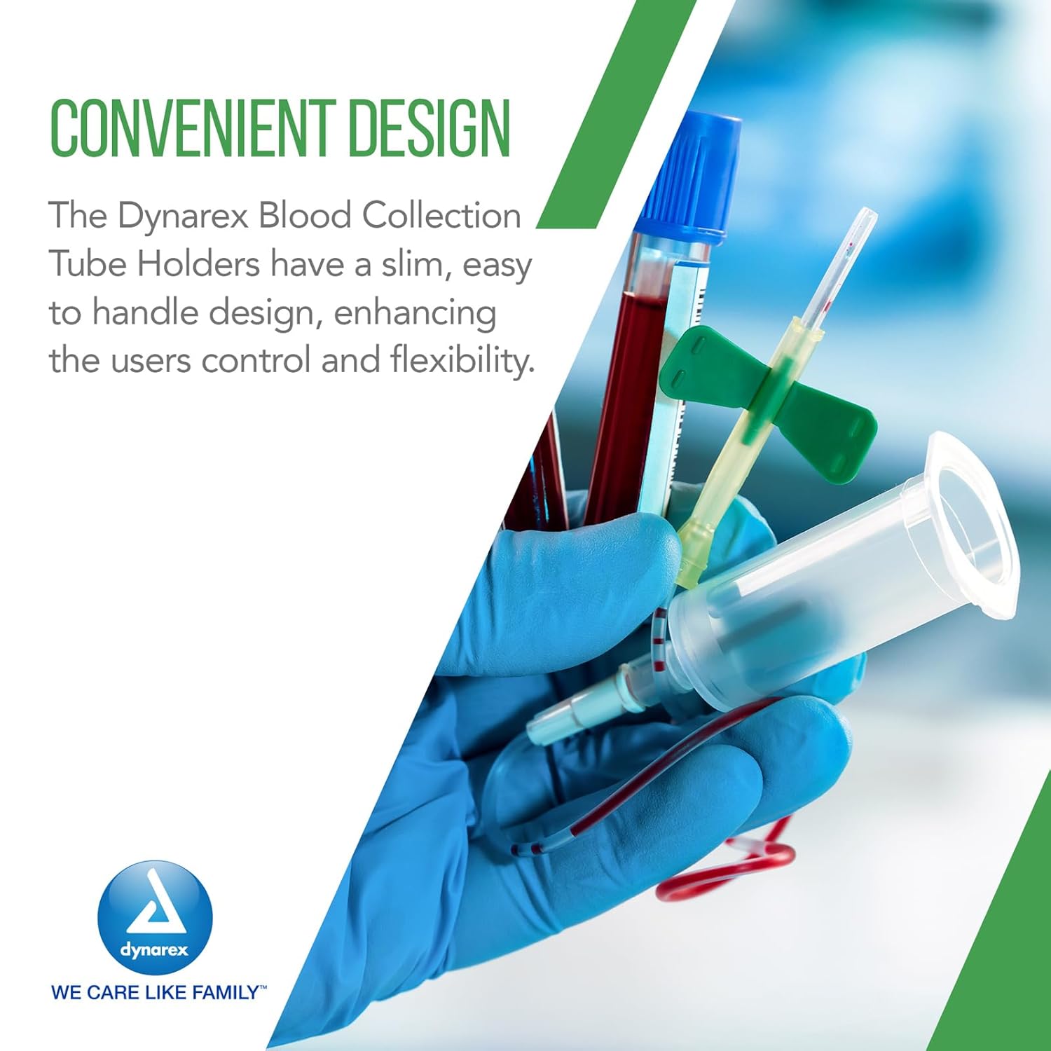 dynarex blood collection tube holders