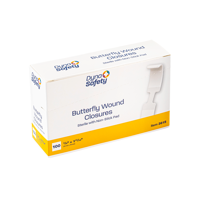 dynarex butterfly wound closures sterile