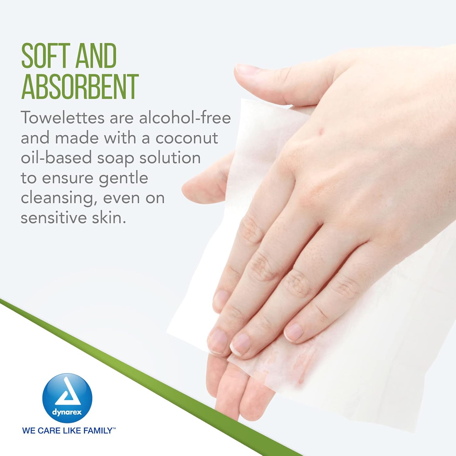 dynarex castile soap towelettes