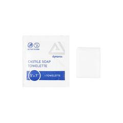 dynarex castile soap towelettes