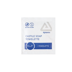 dynarex castile soap towelettes