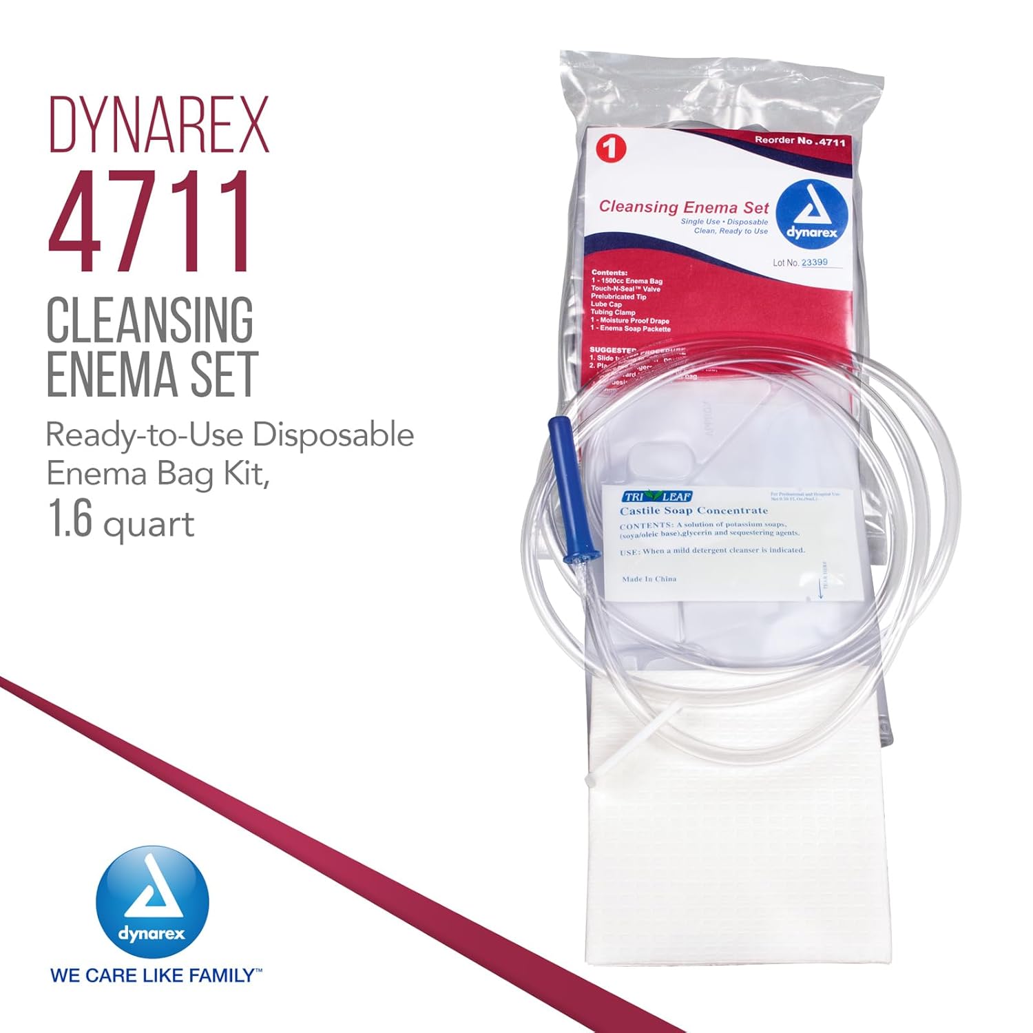 dynarex cleansing enema set