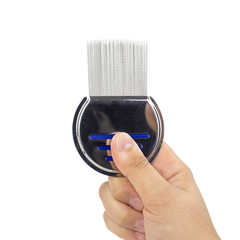 dynarex clearnit metal lice and nit removal comb with handle