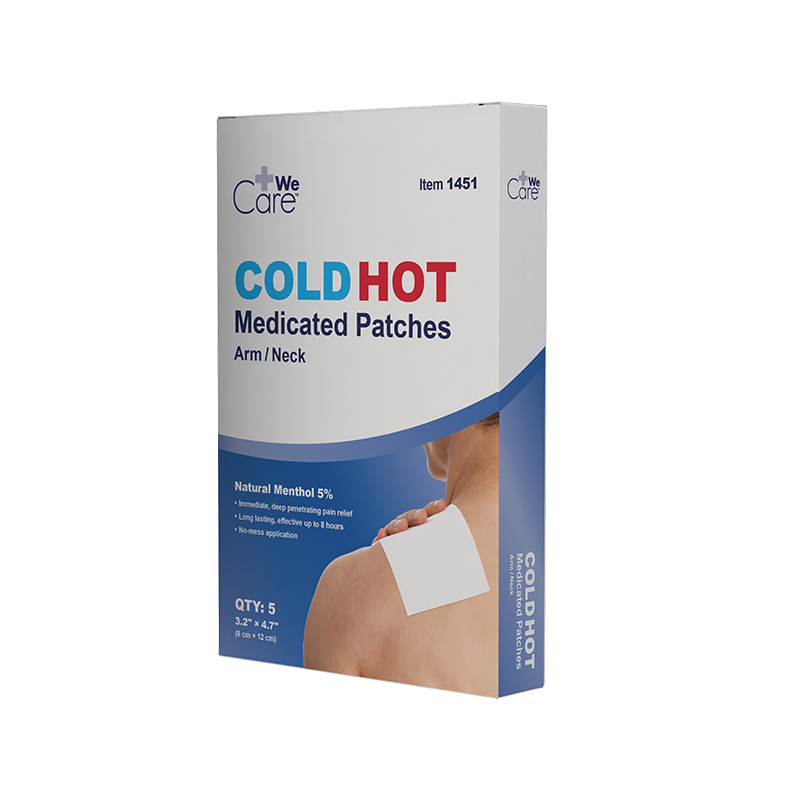 dynarex cold hot medicated patches