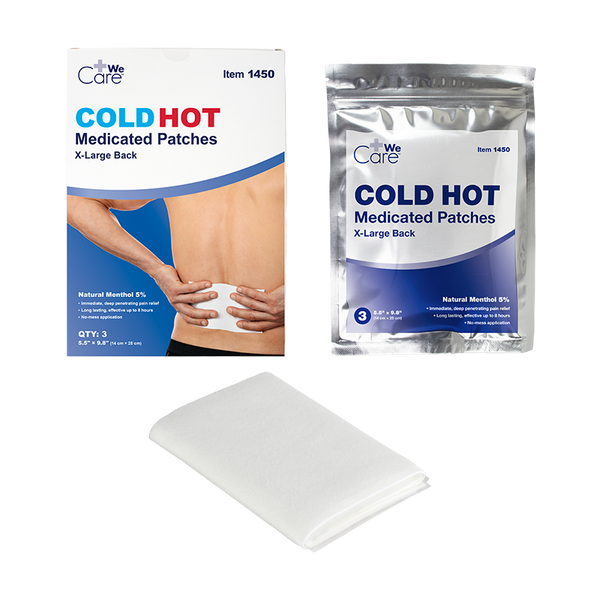 dynarex cold hot medicated patches