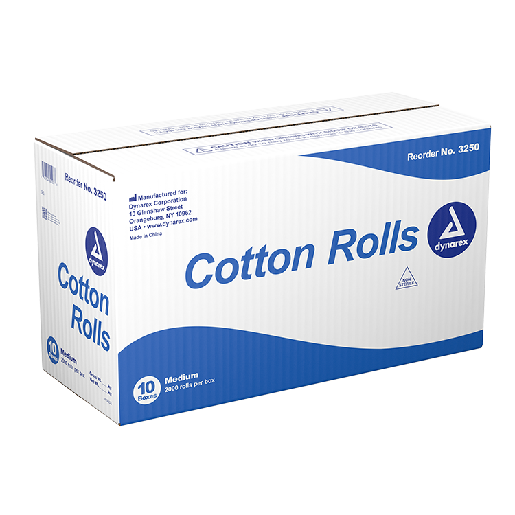 dynarex cotton rolls
