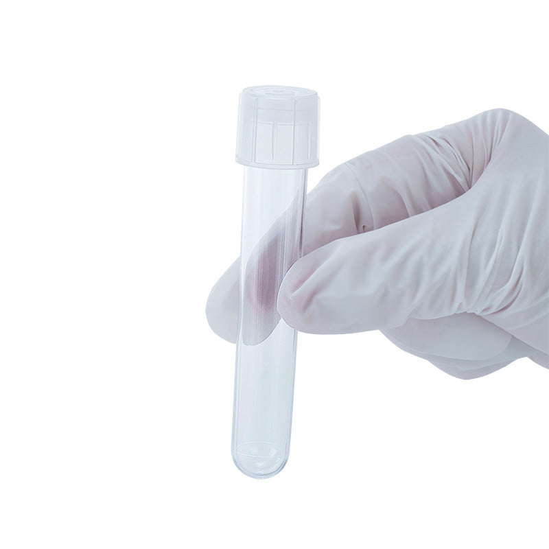 dynarex culture tube with dual position caps