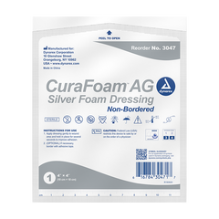 dynarex curafoam ag foam dressing