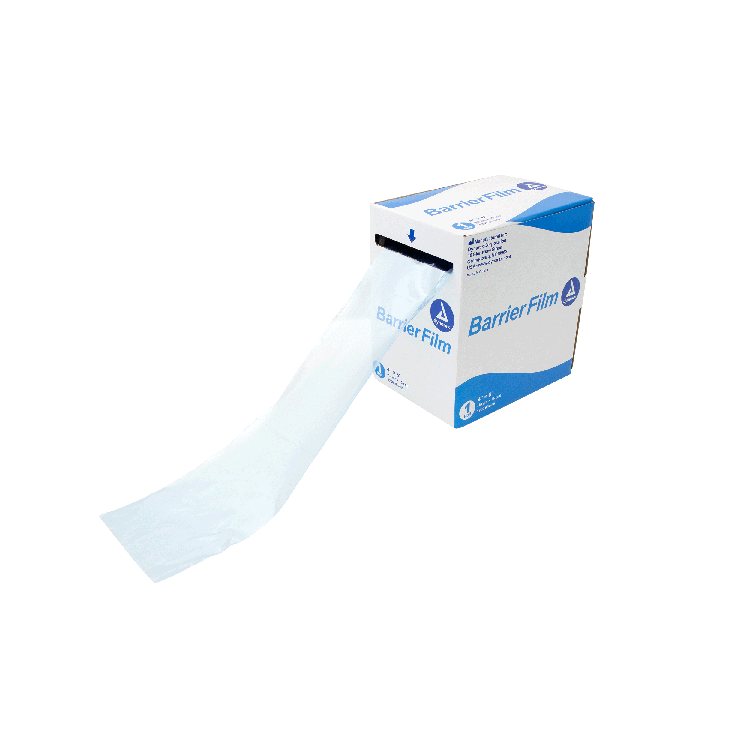 dynarex dental barrier films 1200bx 8cs