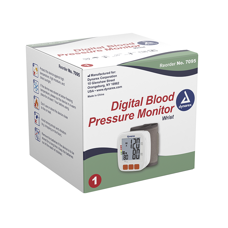 dynarex digital blood pressure monitor
