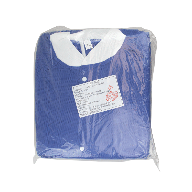dynarex disposable lab coats without pockets