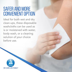 dynarex disposable washcloth 10 x 13 inch dynarex washcloth mk837502ea