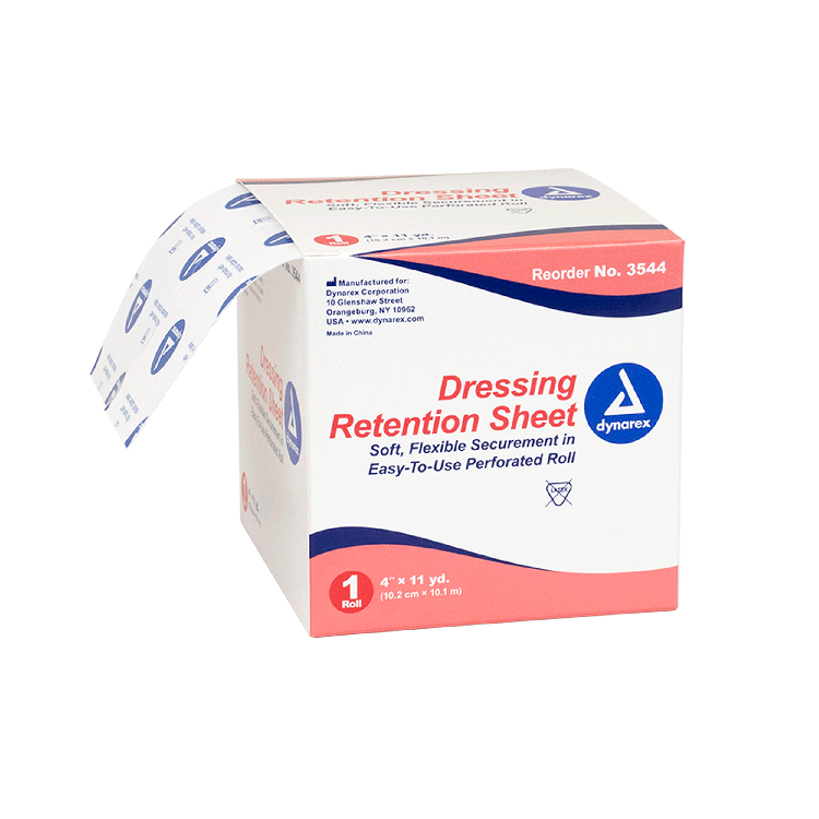 dynarex dressing retention sheet