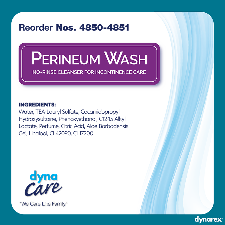 dynarex dynacare perineum wash