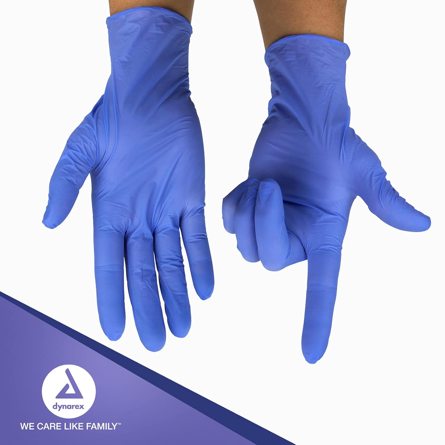 dynarex dynaplus nitrile exam gloves powder free