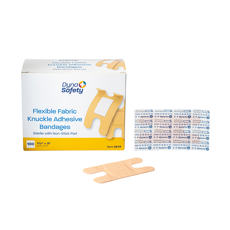 dynarex dynasafety adhesive fabric bandages