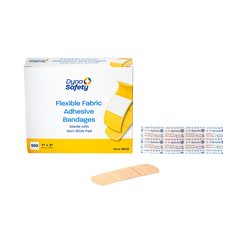 dynarex dynasafety adhesive fabric bandages